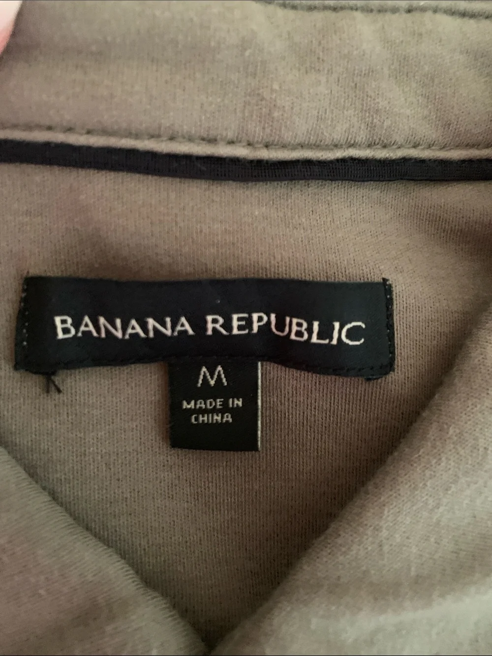 Banana Republic Men's Polo in Olive